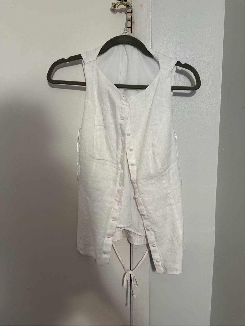 Abercrombie Sleeveless Linen Vest